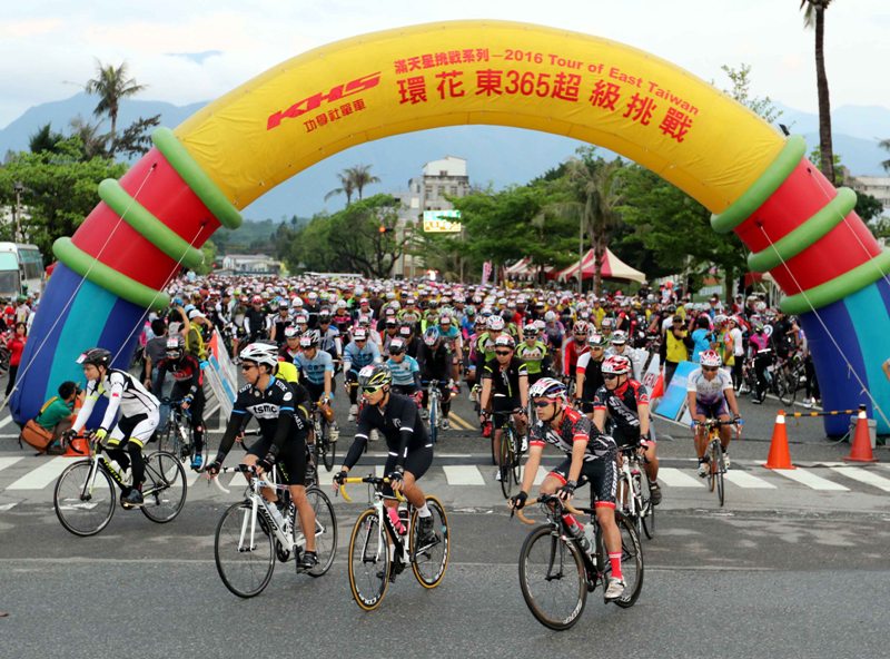 009環花東挑戰16日登場中華民國自行車騎士協會提供