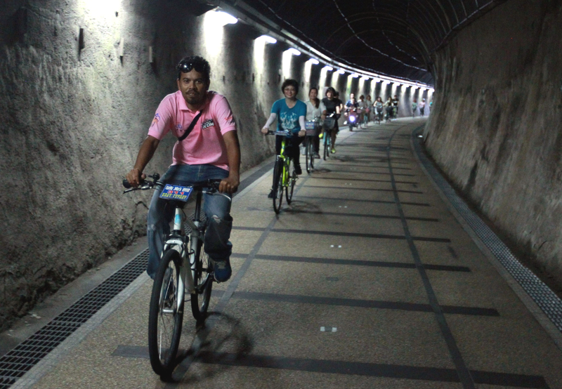 04涼爽舒適的福隆舊草嶺隧道是很棒的騎乘路線中華民國自行車騎士協會提供 結果