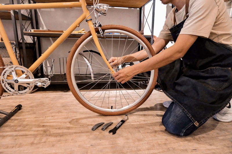 10系列workshoptokyobike workshop 單車換胎教學 結果