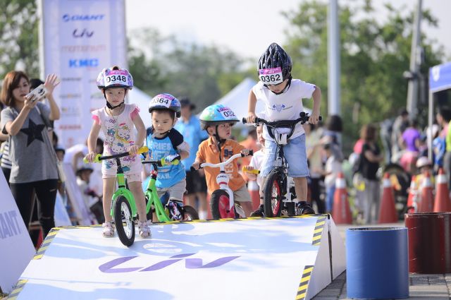 Push Bike趣味賽總是場內最吸睛