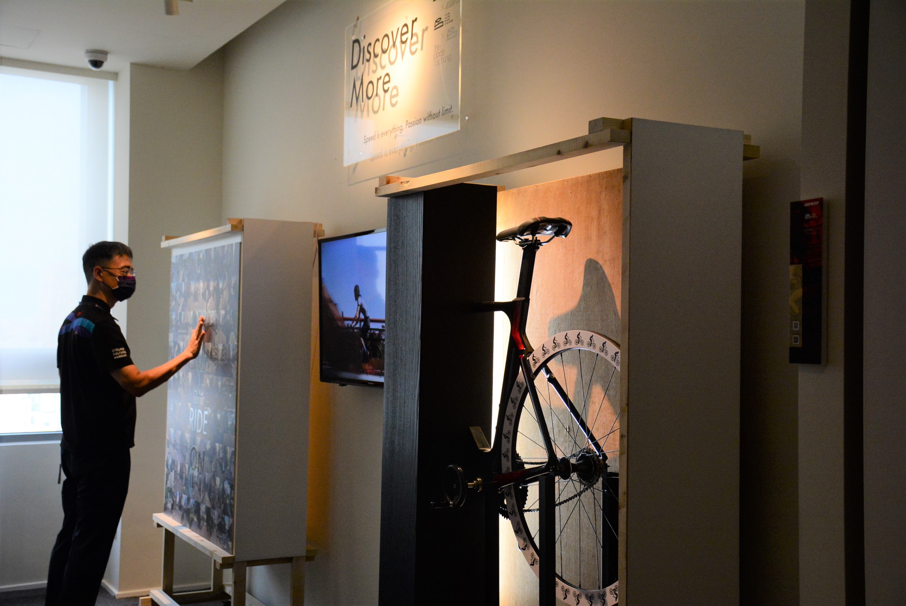 粗曠卻又不失溫度的互動裝置照片提供自行車文化探索館