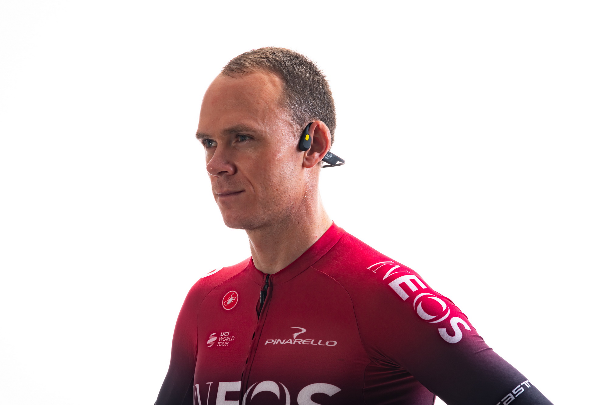 AfterShokz Aeropex環法自行車賽限量聯名款與環法四冠王Chris Froome
