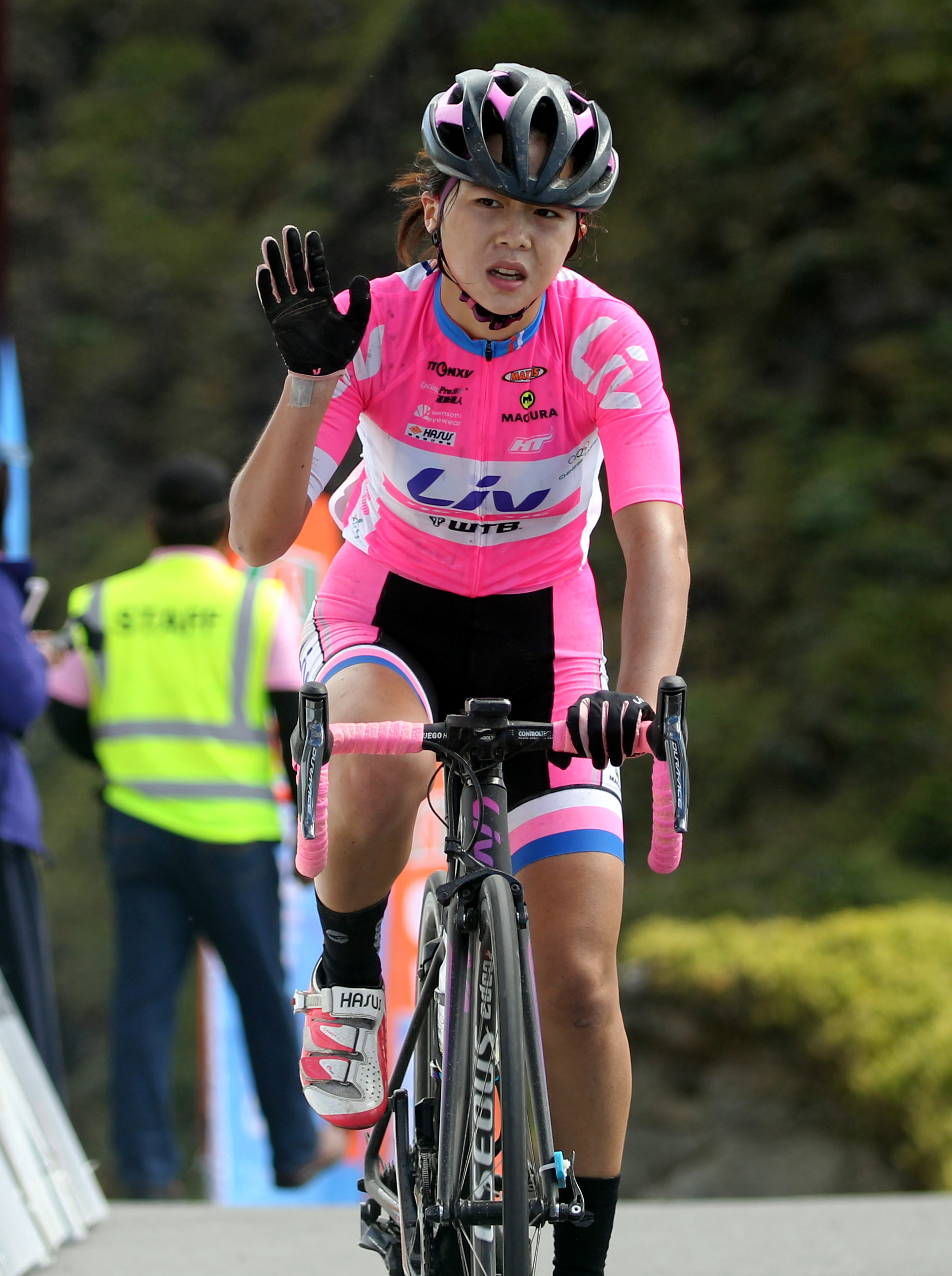 4002017臺灣自行車登山王挑戰國內女子組冠軍陳姿吟 中華民國自行車騎士協會提供