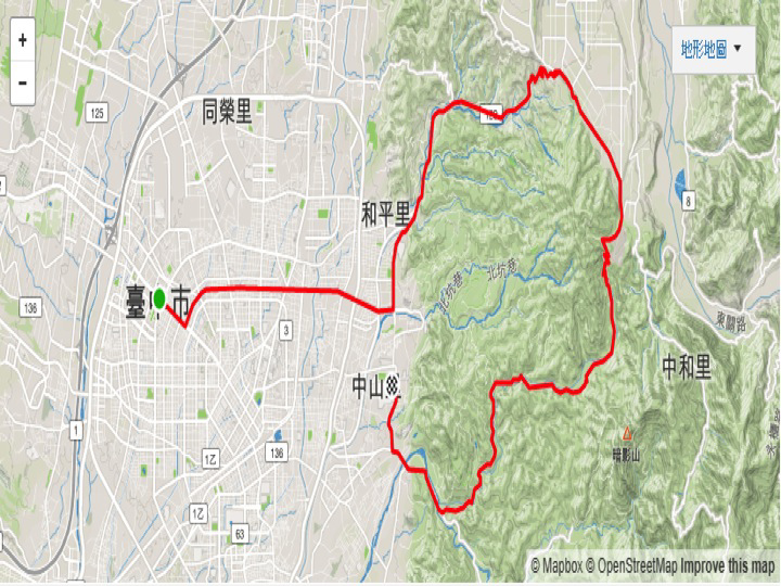 42公里環法體驗組路線圖騰風國際整合行銷提供